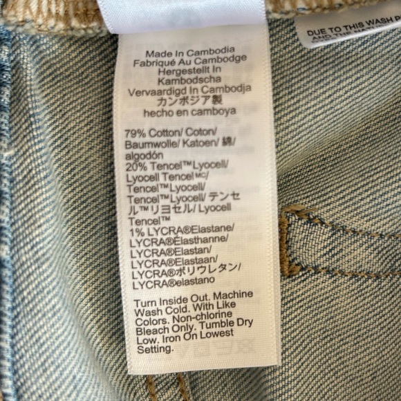 J. Crew | Women’s Light Blue Denim Essential Straight Jeans Distressed Knees, 29 - Picture 10 of 11